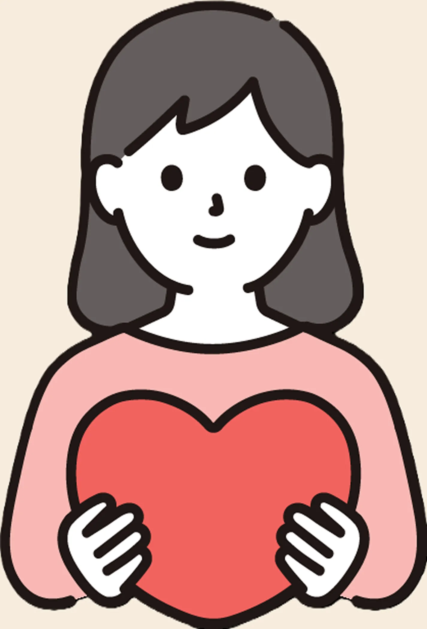 ギフトを贈る女性